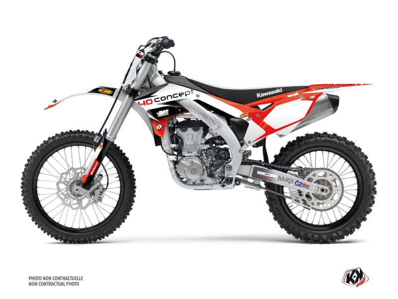 kit graphique motocross kawasaki kx 450 f replica bos