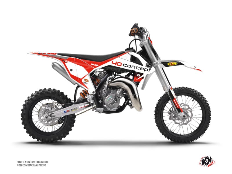 deko-set moto-cross replica bos ktm 50 sx