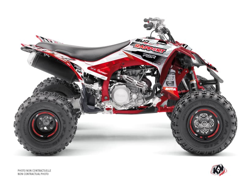 kit graphique quad yamaha yfz 450 r replica by rapport pdv 2018 | Yamaha | Kutvek