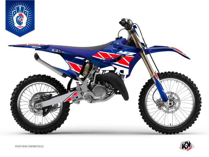 Yamaha 250 YZ Dirt Bike Replica France 2018 Limited Edition Graphic Kit | 250 YZ | Kutvek