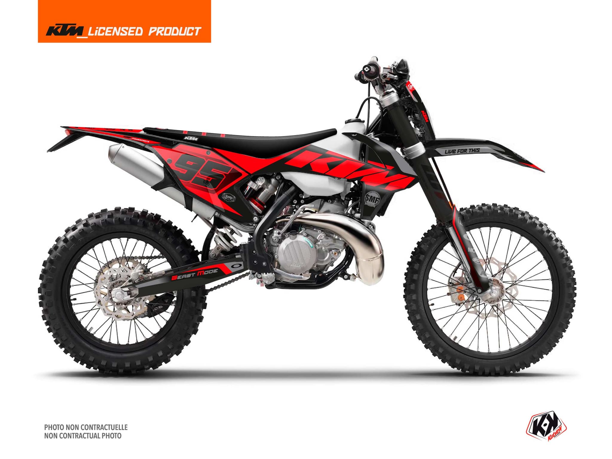 Graphic Kit Replica Thomas Corsi 2018 Dirt Bike KTM EXC EXCF