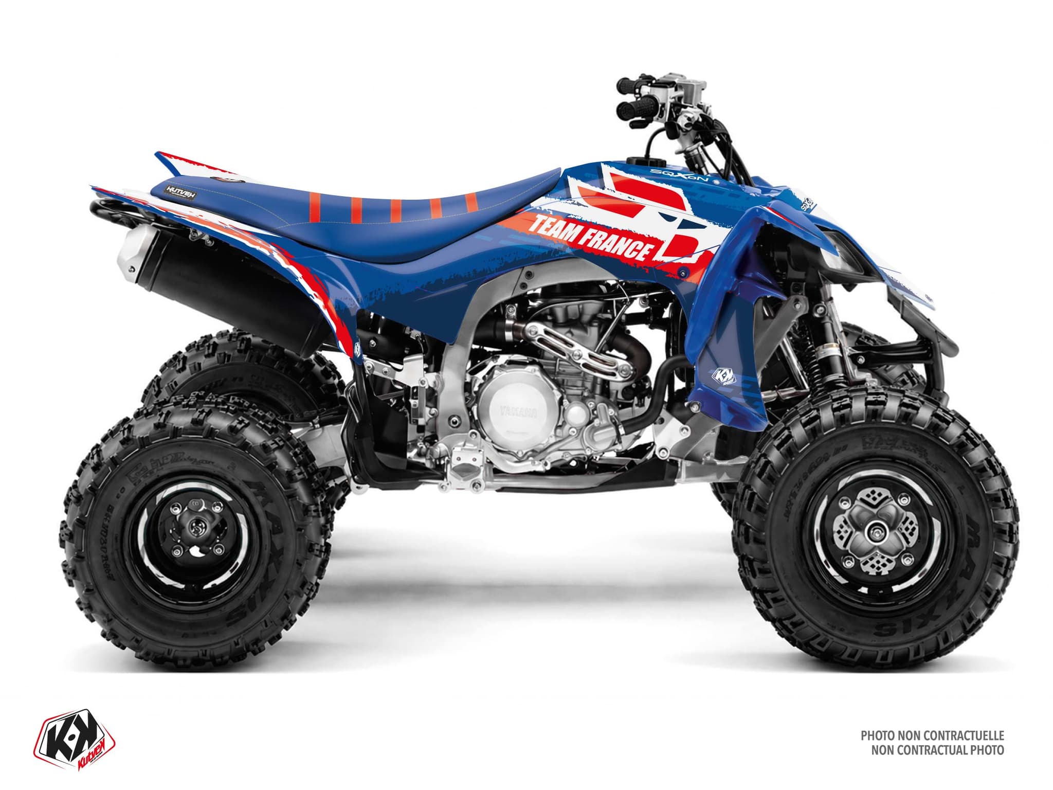 ATV YAMAHA YFZ 450 R REPLICA FRANCE graphic kit | Yamaha | Kutvek