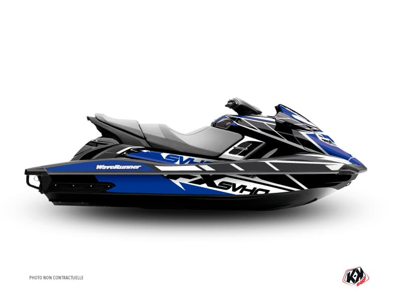 deko-set jet-ski replica yamaha fx blau