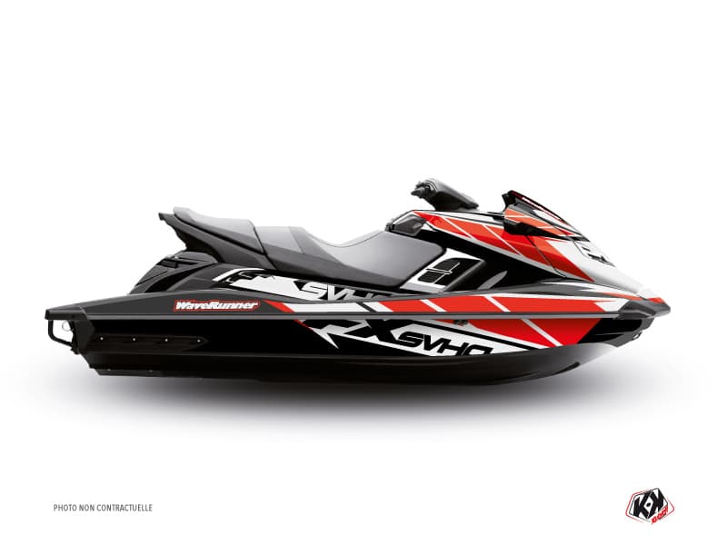 deko-set jet-ski replica yamaha fx rot