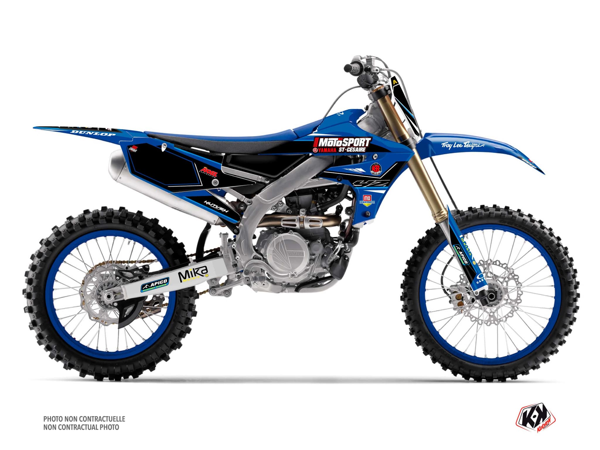 Graphic Kit Dirt Bike Replica Kaven Benoit K21 Yamaha 250 YZF | 250 YZF | Kutvek