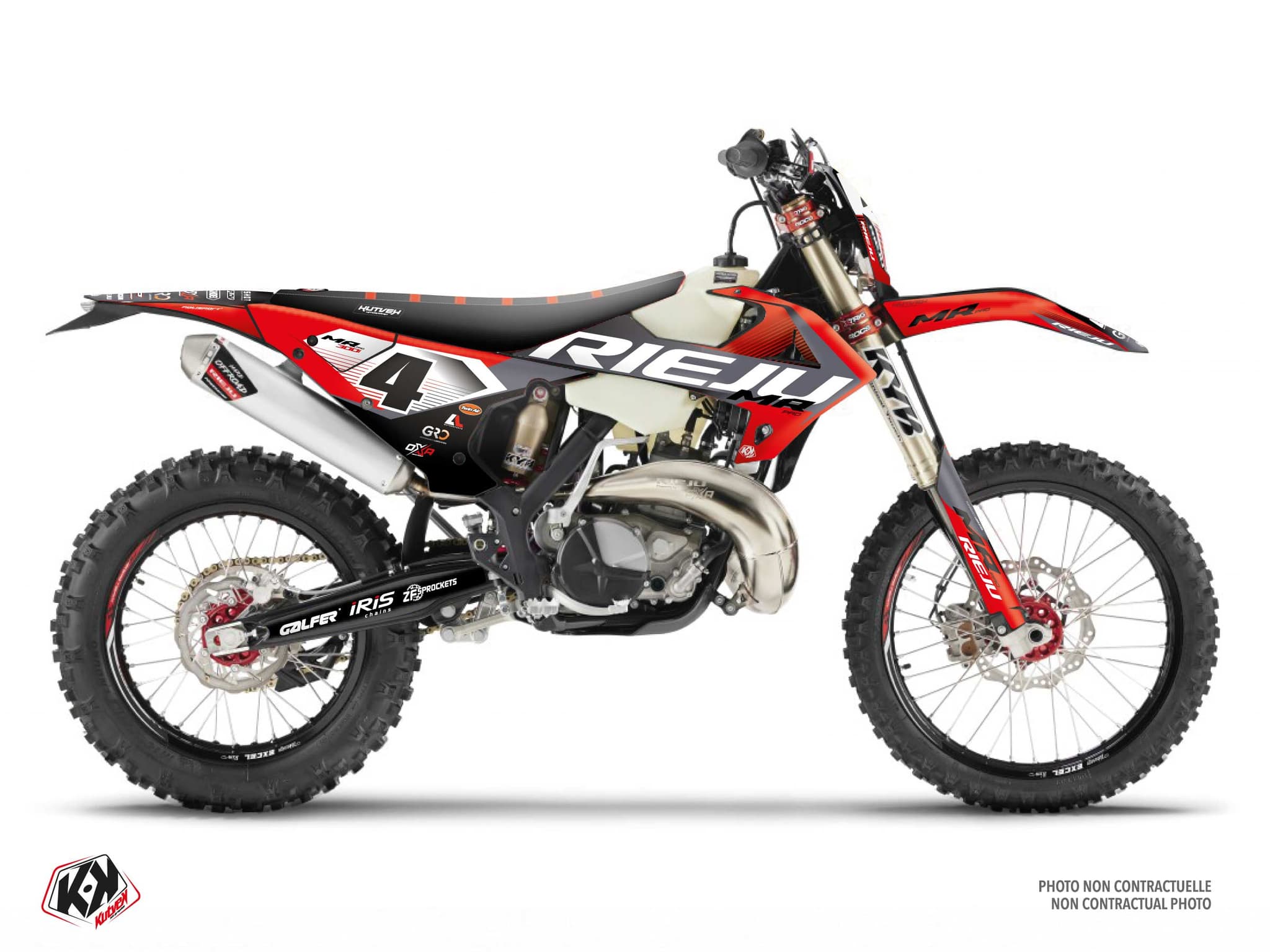 Graphic Kit Dirt Bike Rieju MR 300 Pro Replica Larrieu 25