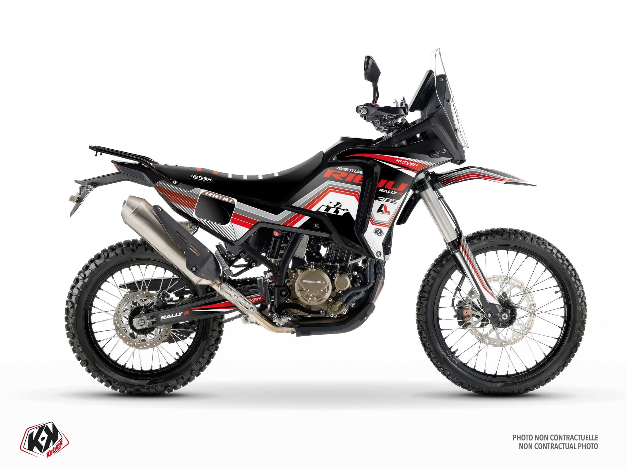 kit graphique moto rieju aventura 307 rally replica larrieu 26