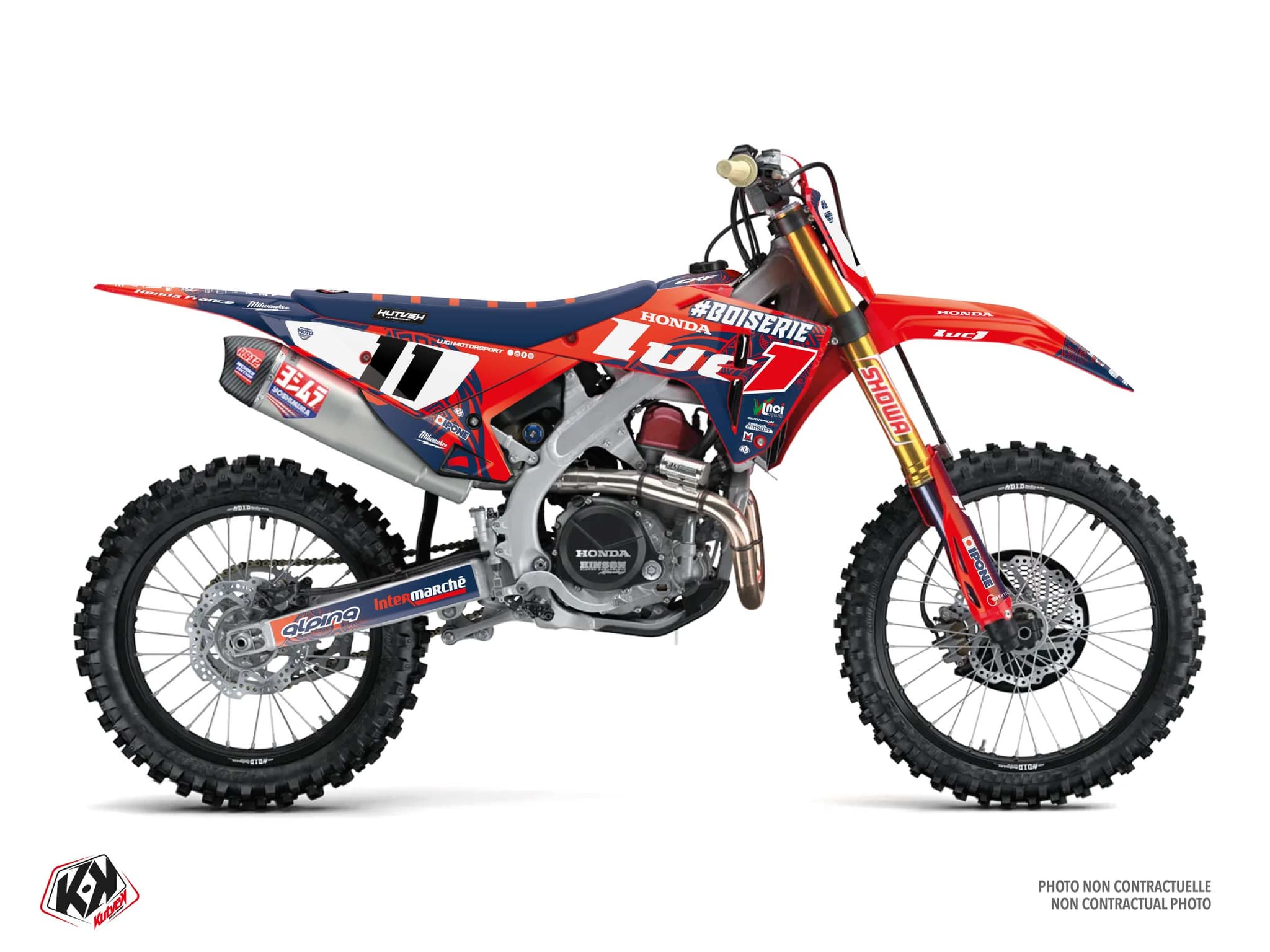 Honda CRF 450 R Replica Team LUC1 K25 Dirt Bike Graphic Kit