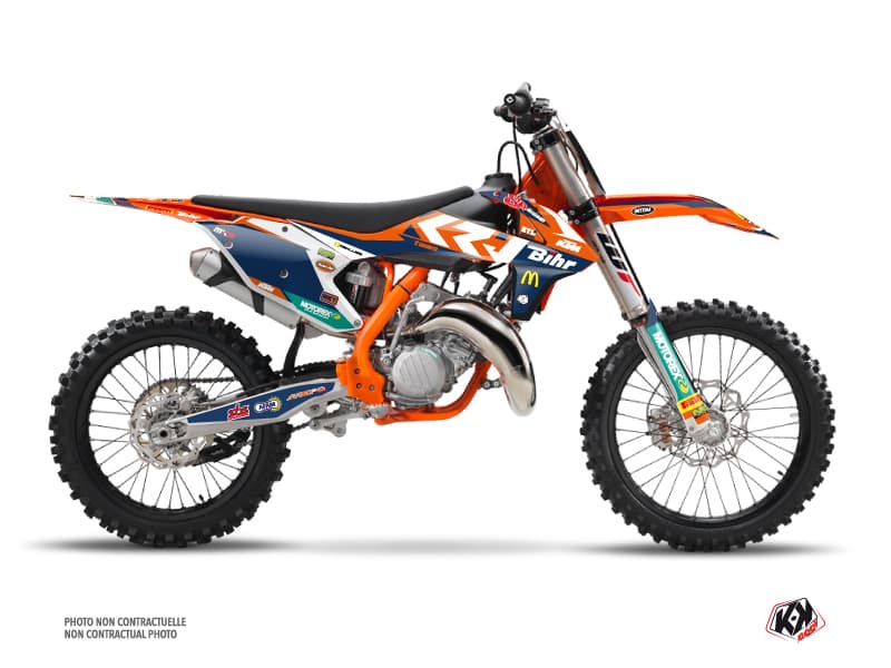 deko-set moto-cross replica pichon ktm 125 sx