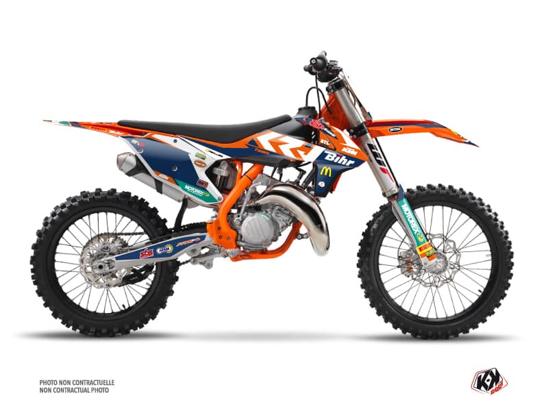 deko-set moto-cross replica pichon ktm 250 sx