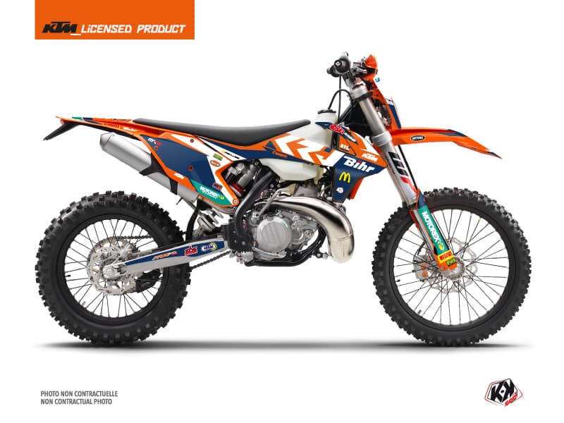 kit graphique motocross ktm exc excf replica team pichon | KTM | Kutvek