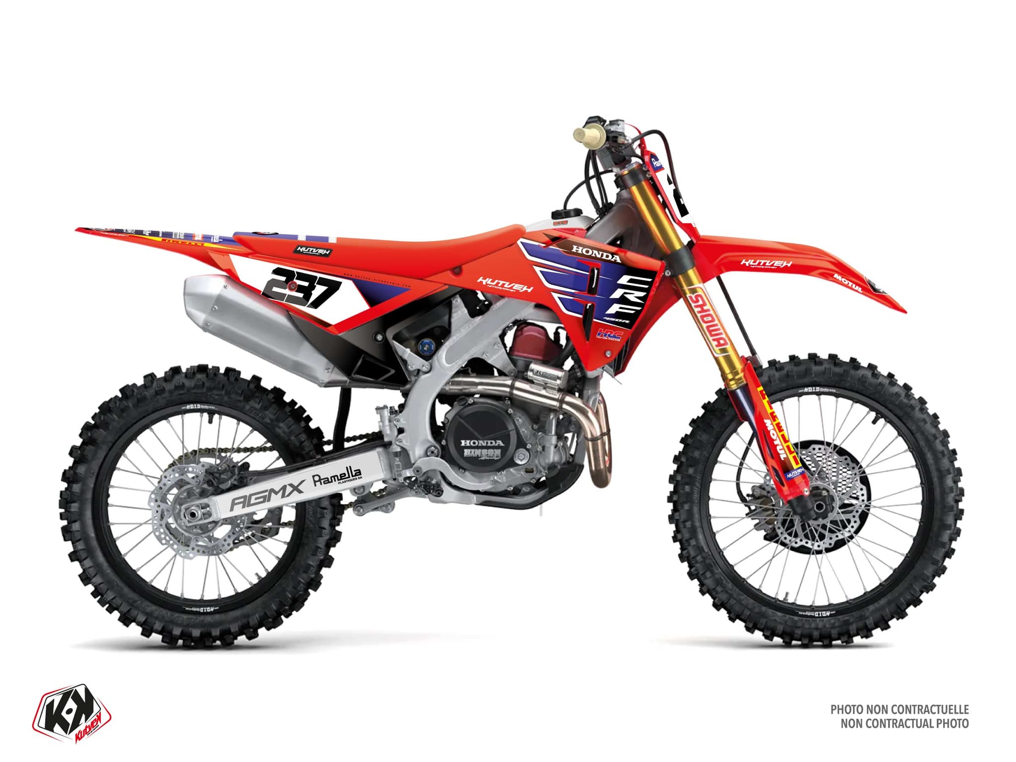 Graphic Kit Replica Ramella K26 Dirt Bike Honda CRF 450 R