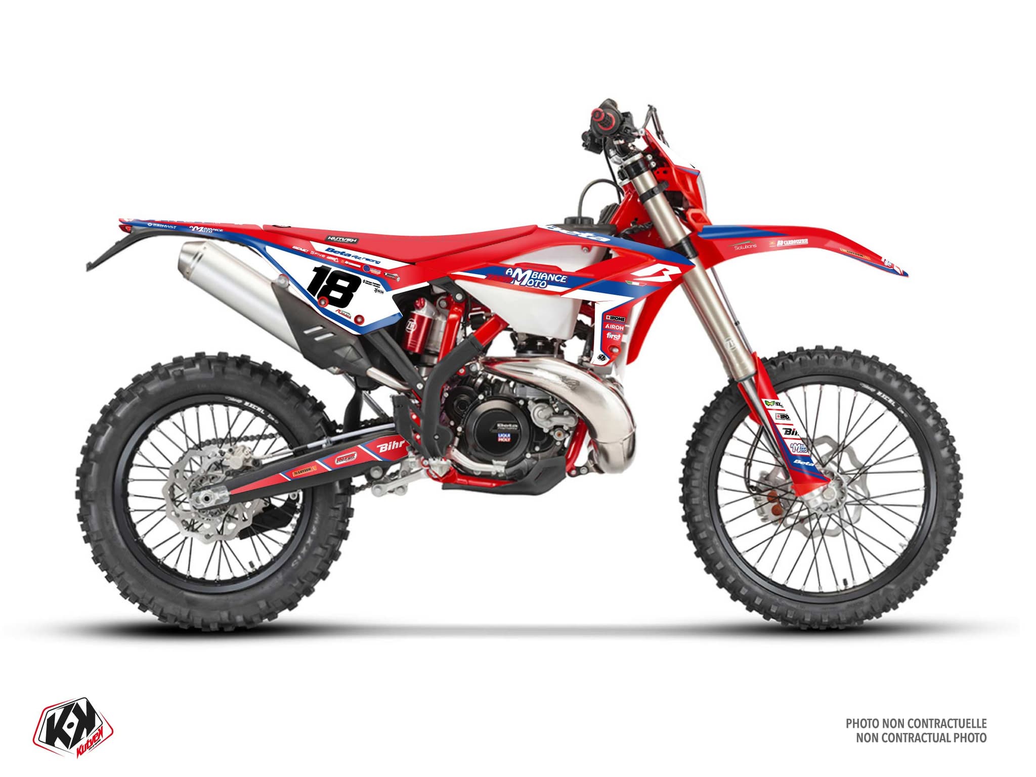 Graphic Kit Dirt Bike Beta RR 450 4T Replica Team Ambiance Moto K25