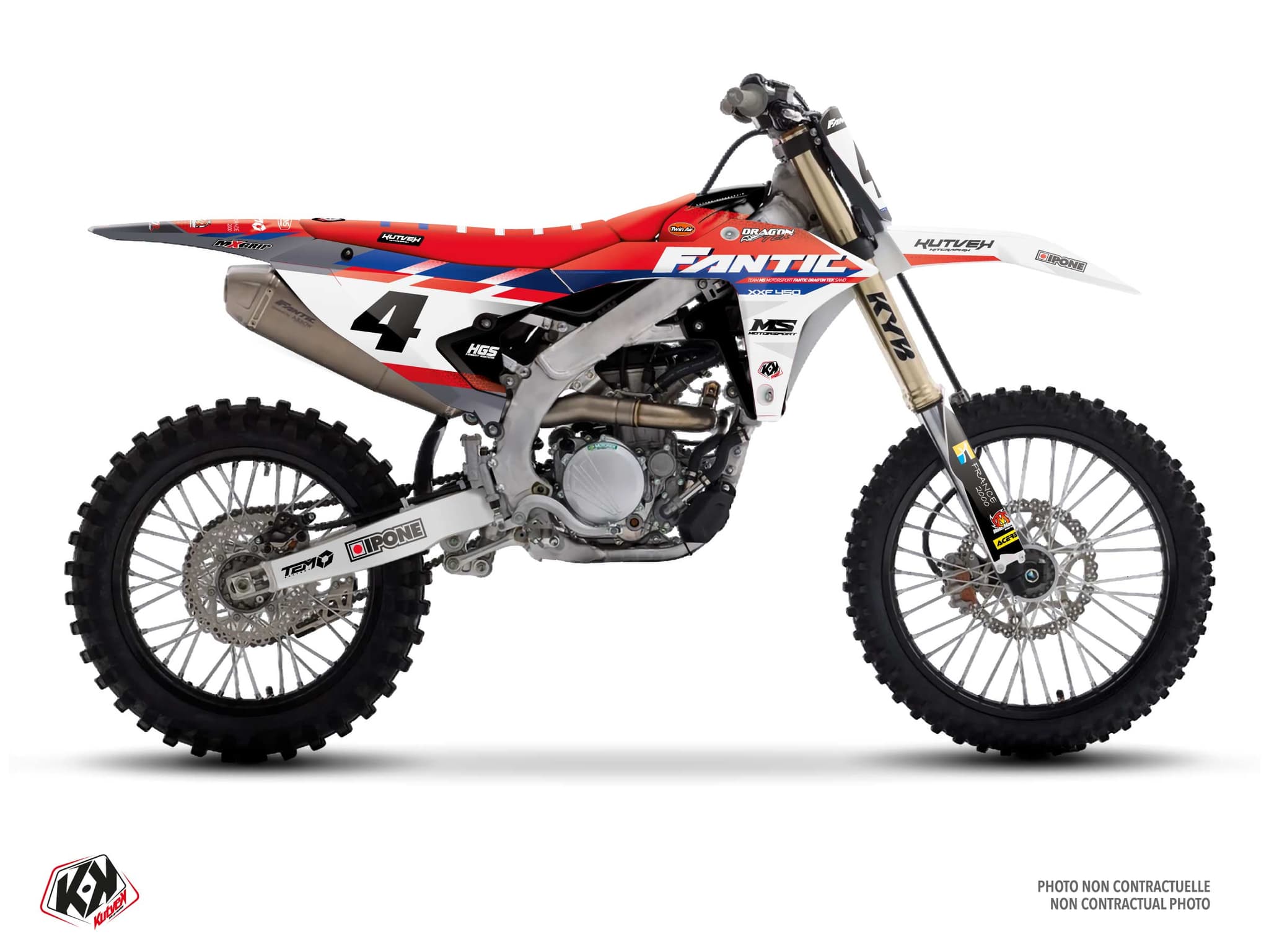 kit graphique replica team ms motorsport k26 motocross fantic xx 450 f