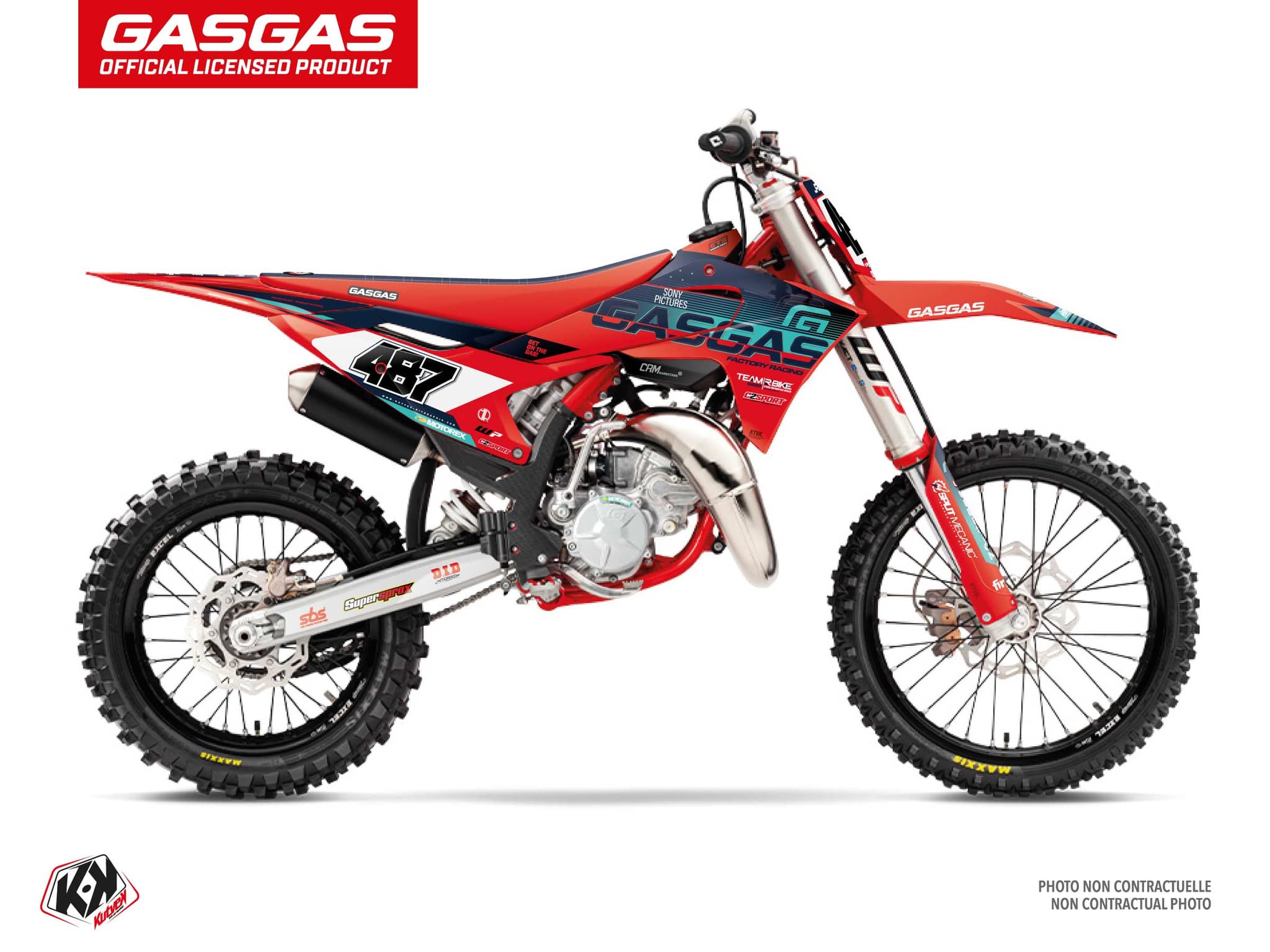 Kit graphique Motocross GASGAS MC 85 REPLICA TEAM RBIKE