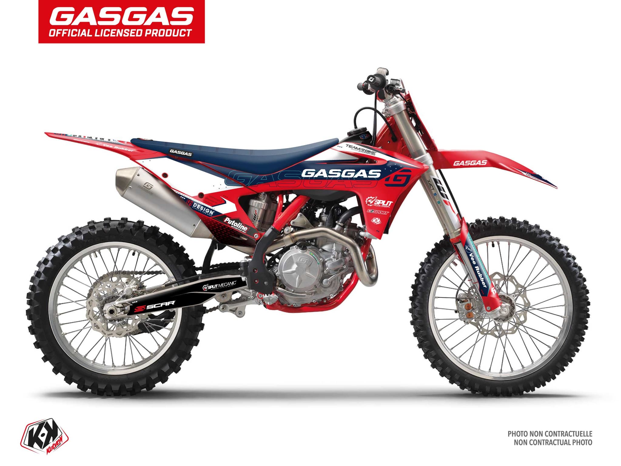 kit graphique motocross gasgas ex 350 f replica team rbike k23 | GASGAS | Kutvek