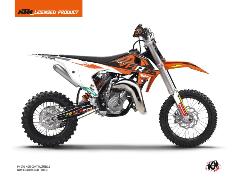 deko-set moto-cross replica tixier team vhr 2018-2019 ktm 65 sx