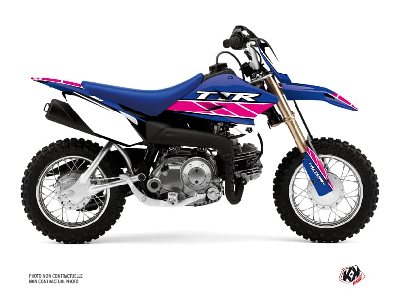 Yamaha TTR 50 Dirt Bike Replica Graphic Kit Pink | TT-R | Kutvek