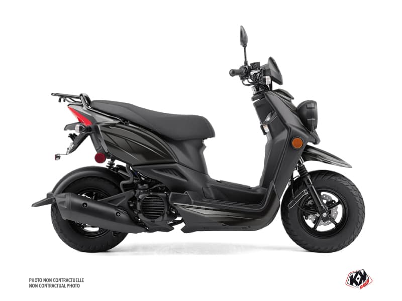 Yamaha BWS 50 - ZUMA 50F Scooter Replica Graphic Kit Black Grey | Yamaha | Kutvek