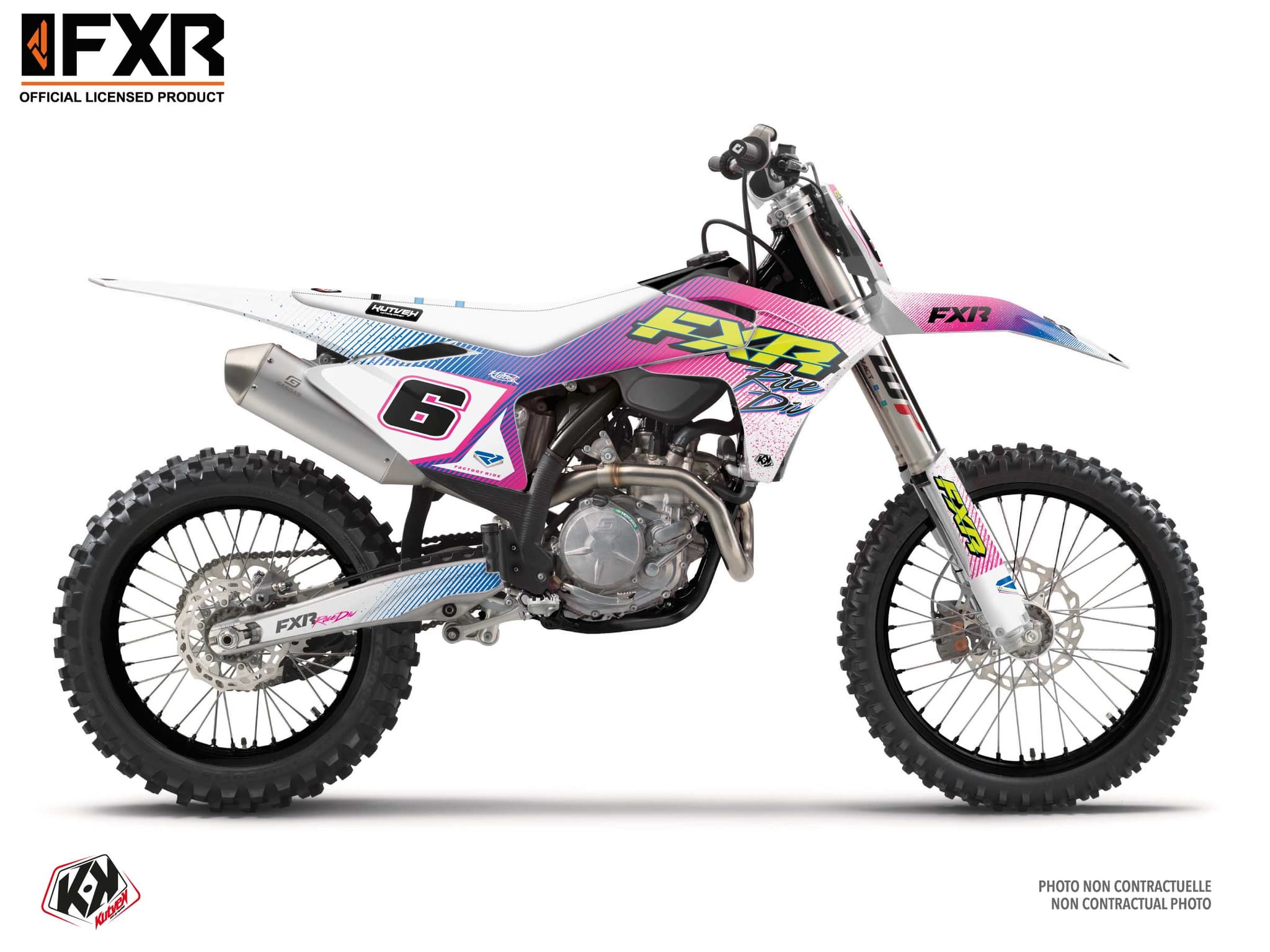 GasGas EX 300 Dirt Bike FXR Retro Graphic Kit
