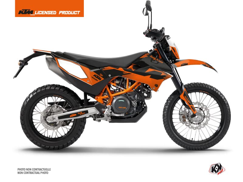 kit graphique motocross ktm enduro 690 r retro orange | KTM | Kutvek