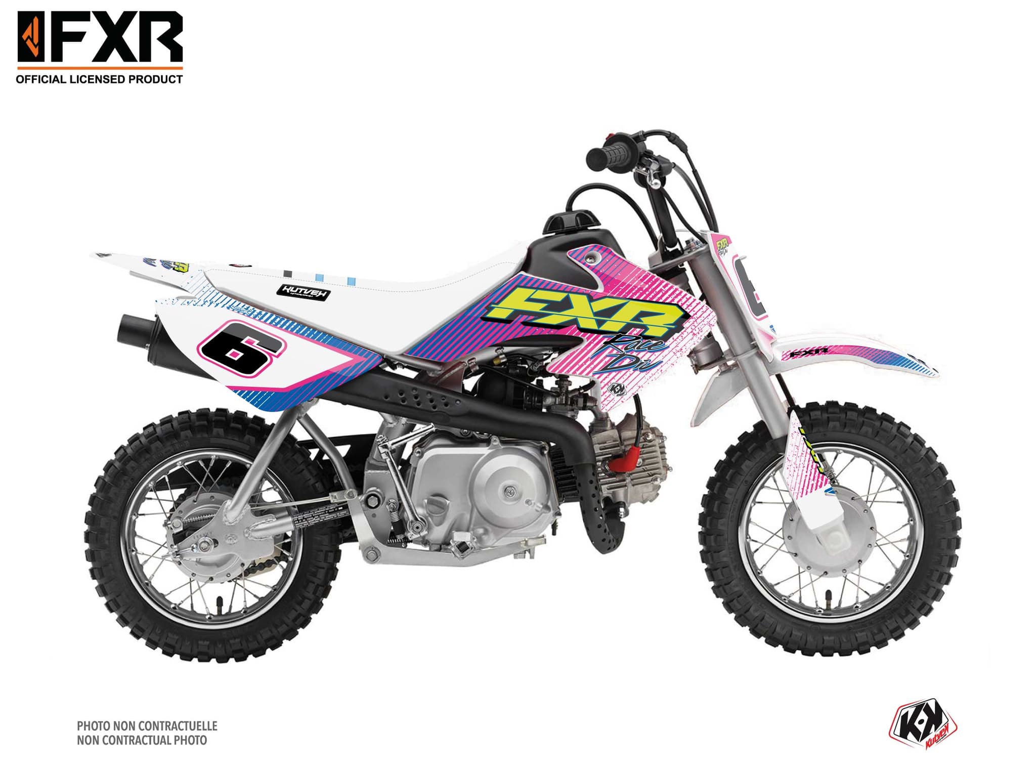 Kit graphique Motocross HONDA CRF 50 FXR RETRO