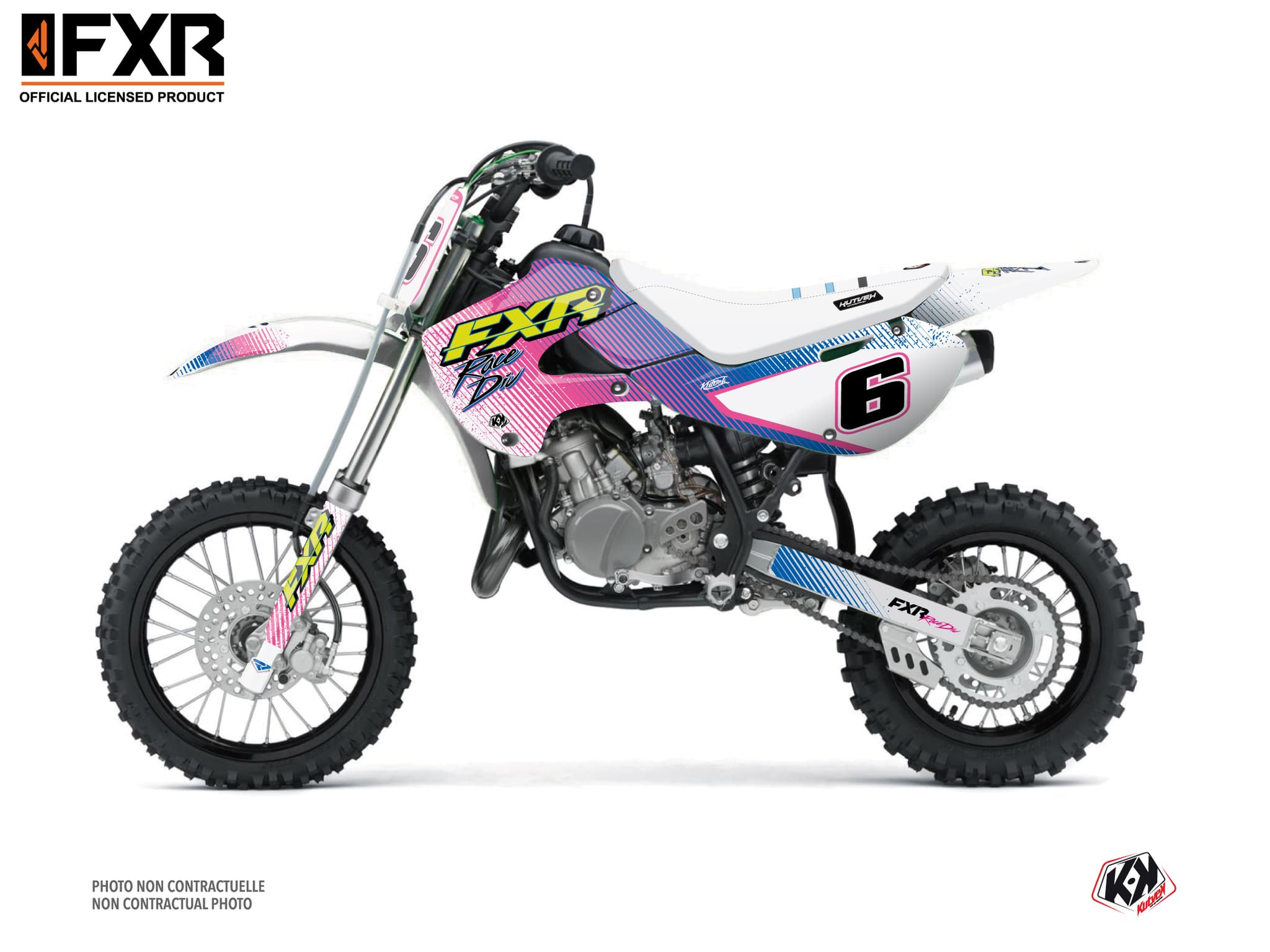 kit graphique motocross kawasaki kx 65 fxr retro | Kawasaki | Kutvek