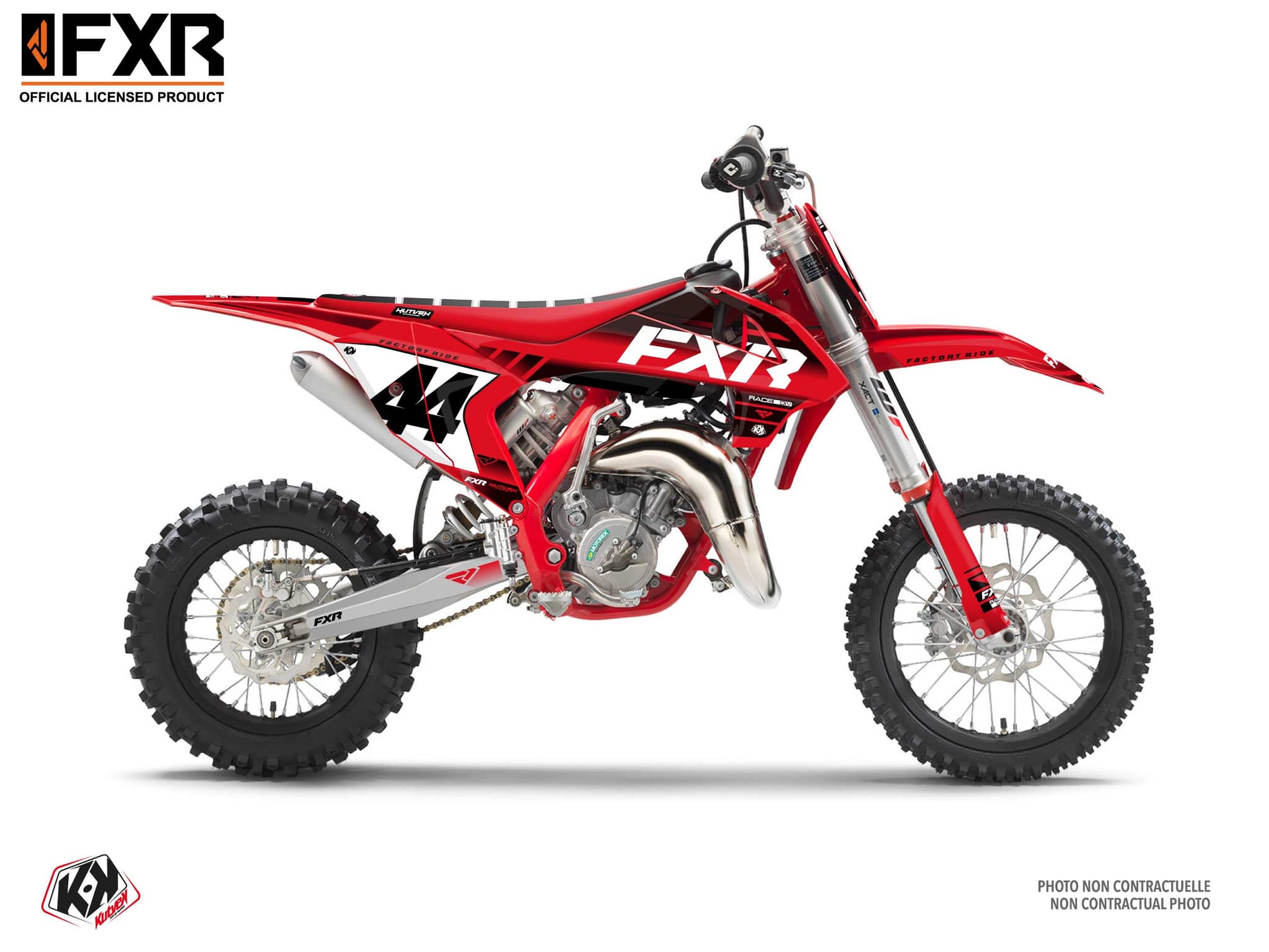 deko-set moto-cross gasgas mc 65 fxr revo rot