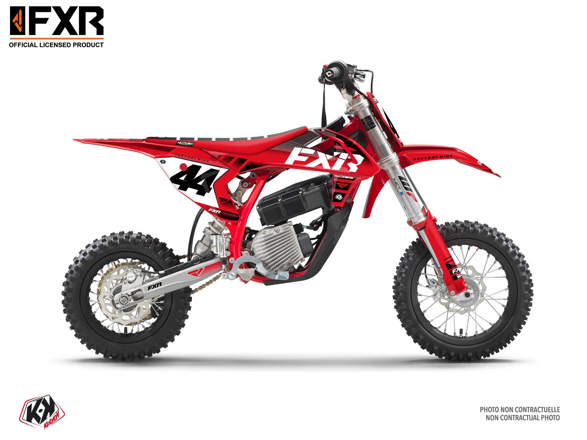 deko-set moto-cross gasgas mc-e 5 fxr revo rot