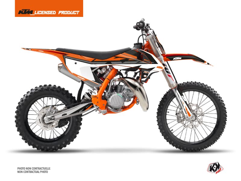 kit decorativo moto-cross rift ktm 85 sx nero arancione | KTM | Kutvek