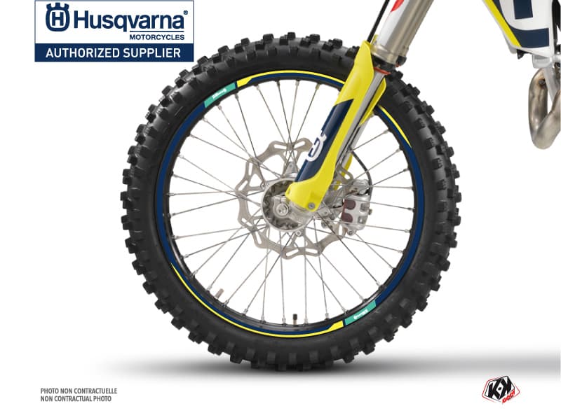 deko-set tour de jantes rocky moto-cross husqvarna tc-fc te-fe blau
