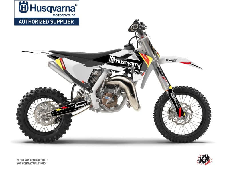deko-set moto-cross rocky husqvarna tc 65 schwarz