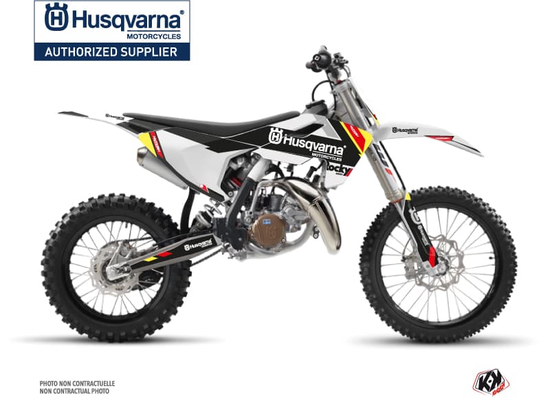 deko-set moto-cross rocky husqvarna tc 85 schwarz