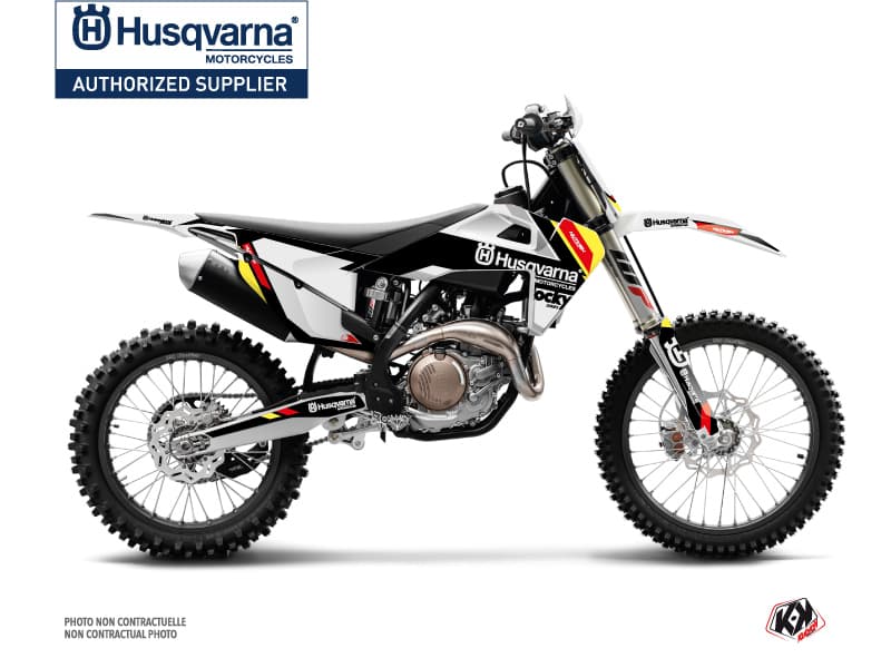 deko-set moto-cross rocky husqvarna fc 450 schwarz