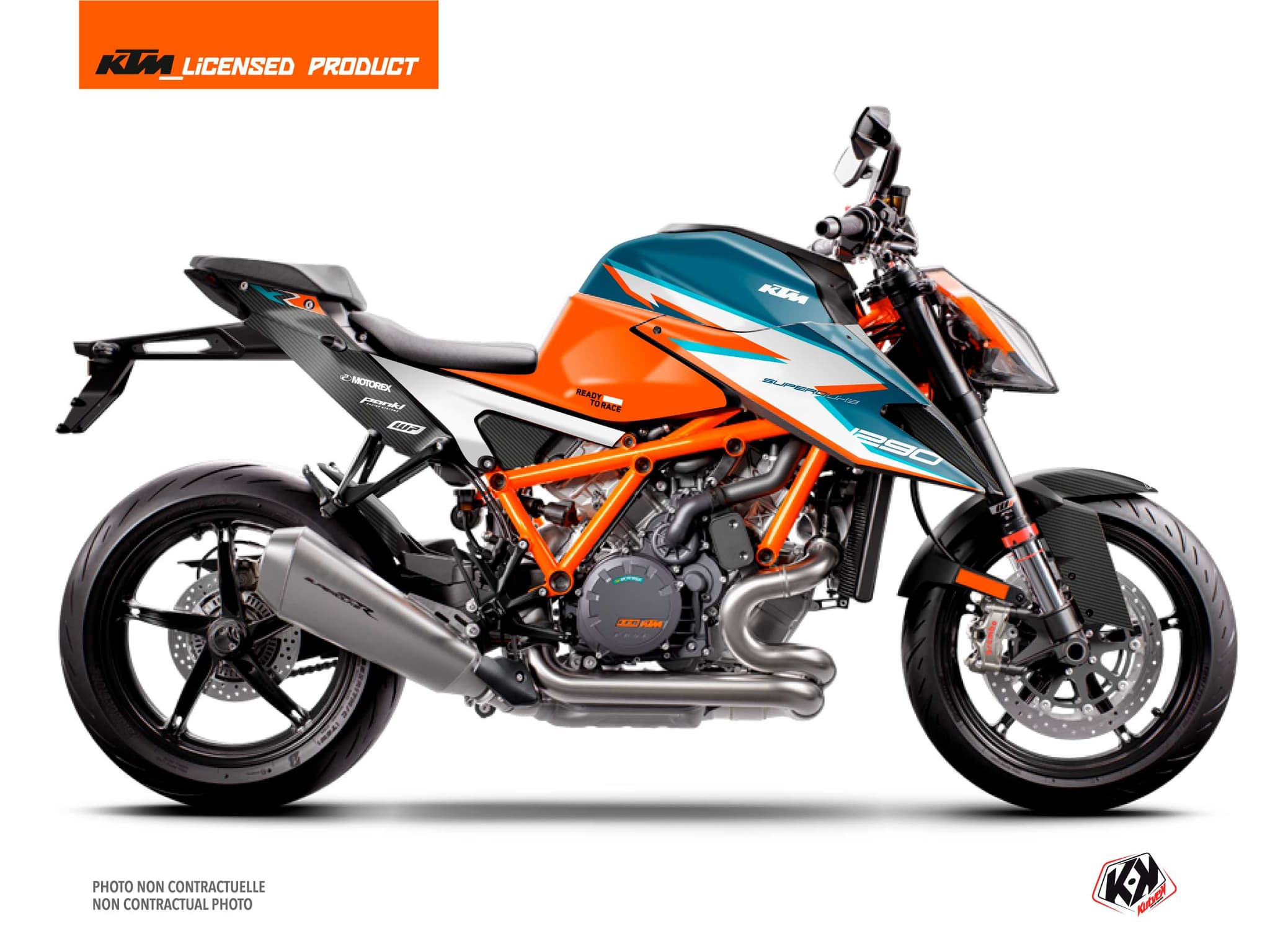 KTM Super Duke 1290 R 2020-2022 Street Bike RR21 Graphic Kit Orange