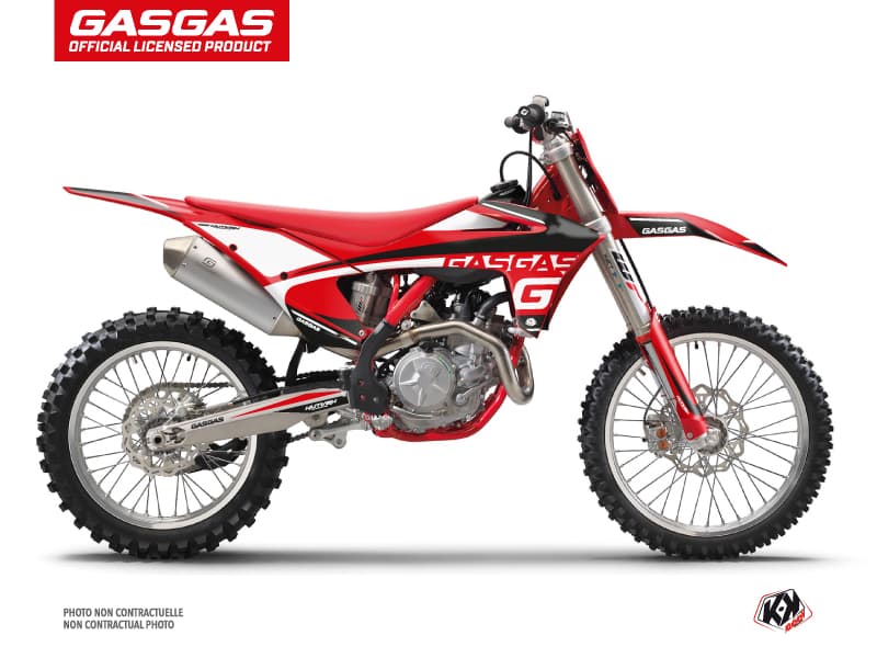 Kit Déco Moto Cross Rush GASGAS EX 300 Noir | GASGAS | Kutvek