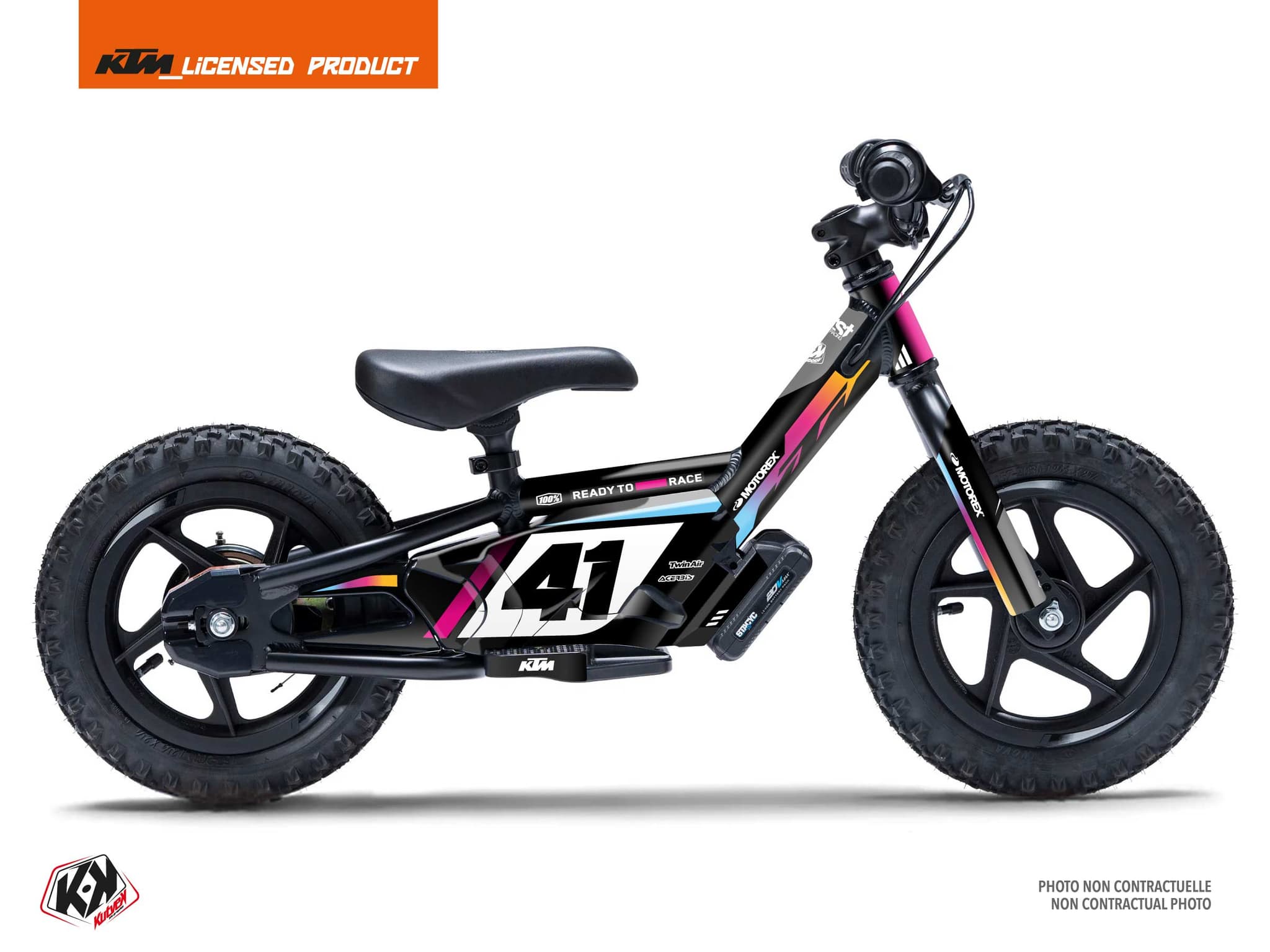 Balance Bike STACYC eDRIVE 12 SCORE Colors graphic kit