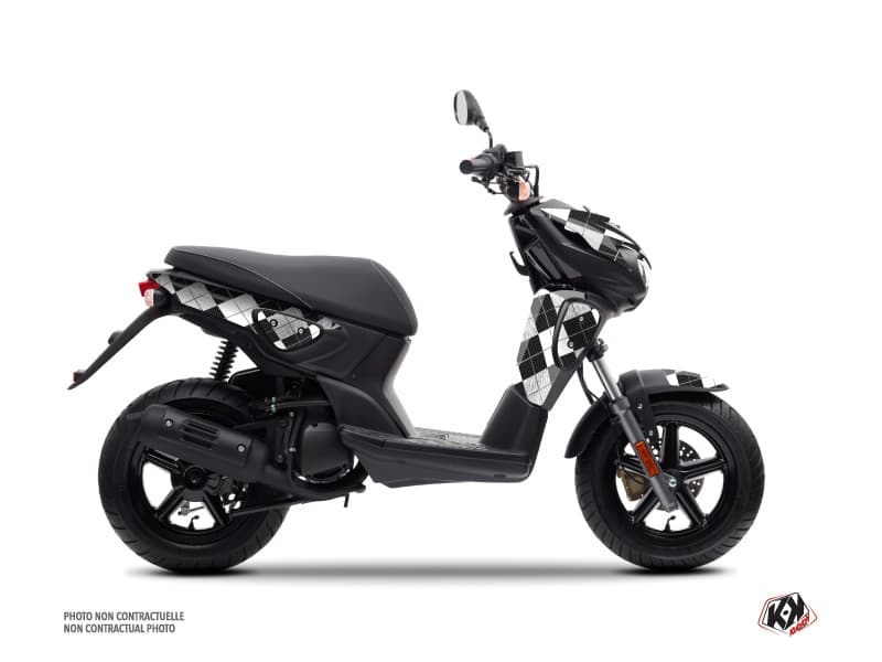 Kit graphique Scooter Scottish MBK Stunt Noir