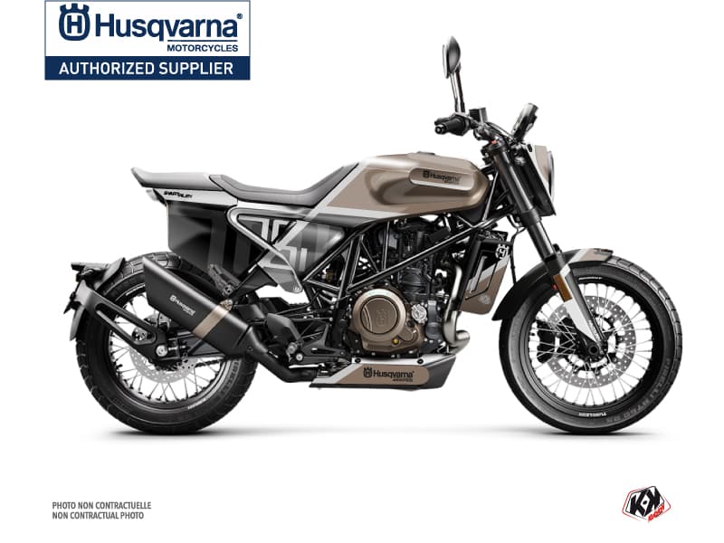 kit graphique moto husqvarna svartpilen 701 sekment marron noir | Husqvarna | Kutvek