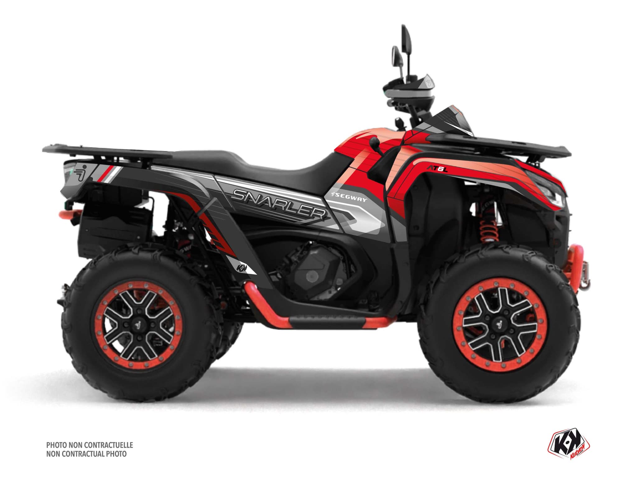 Kit Graphique Quad Sharp Segway Snarler AT6-L Gris