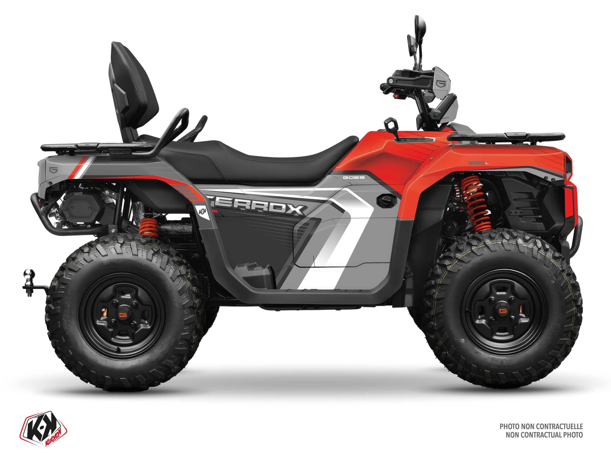 ATV GOES TERROX 550L Sharp Grey graphic kit