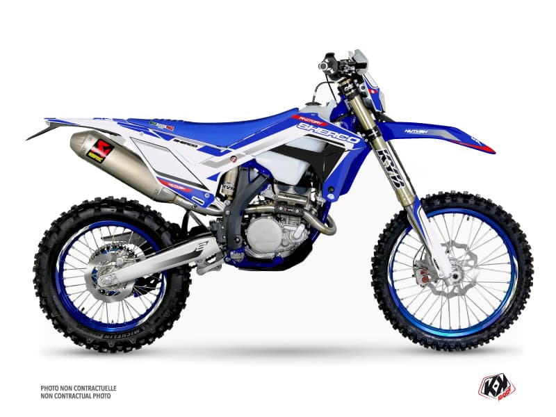 Graphic Kit Dirt Bike Skratch Sherco SE / SEF Blue