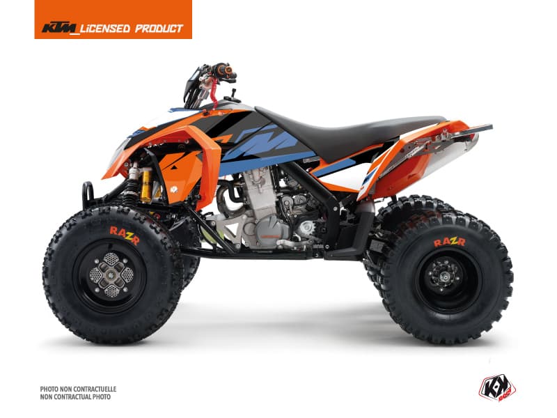 kit graphique quad ktm sx 450 skyline bleu