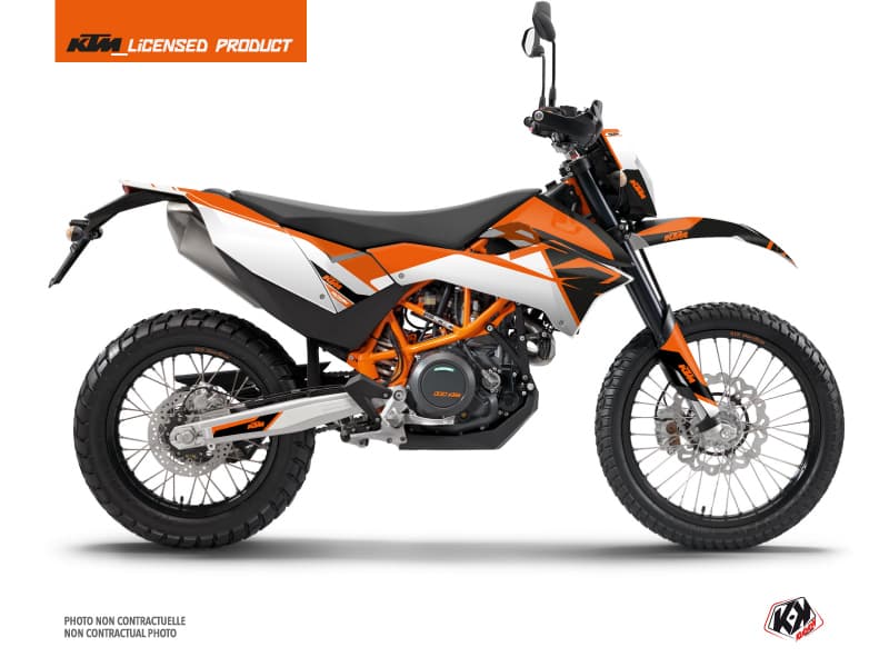 kit graphique motocross ktm enduro 690 r skyline orange | KTM | Kutvek