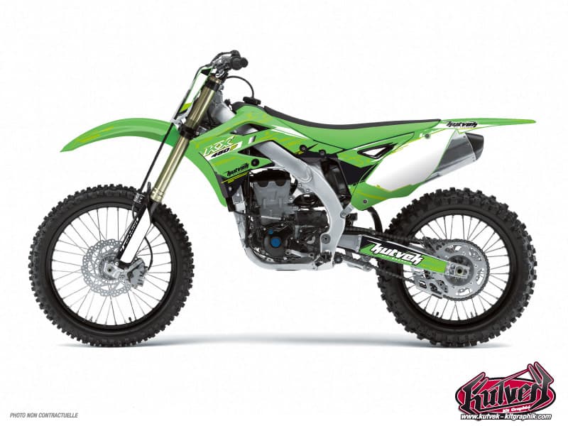kit graphique motocross kawasaki kx 85 slider