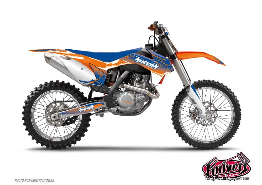 deko-set moto-cross slider ktm 85 sx blau