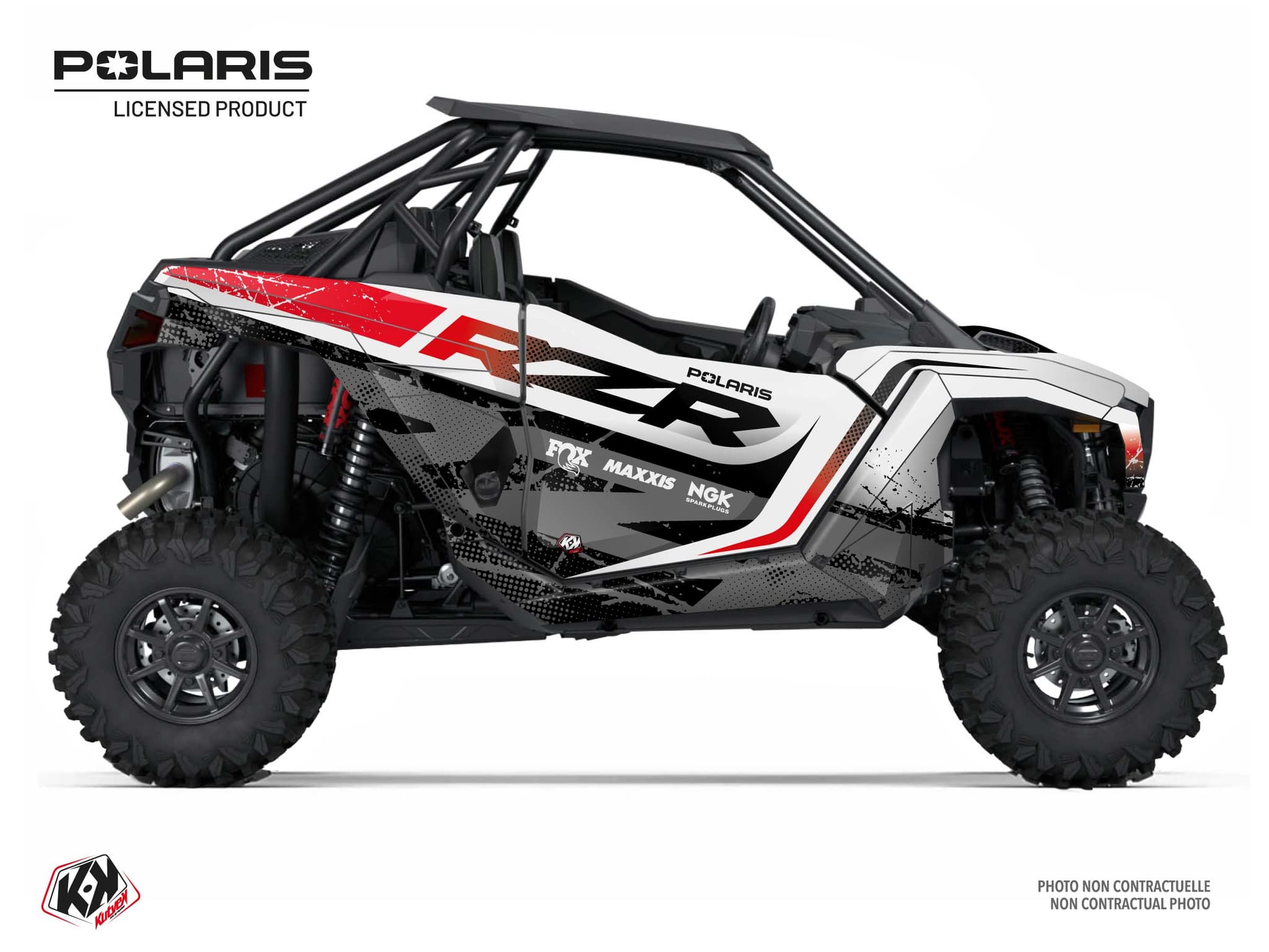 kit déco soleno blanc ssv polaris rzr pro r ultimate