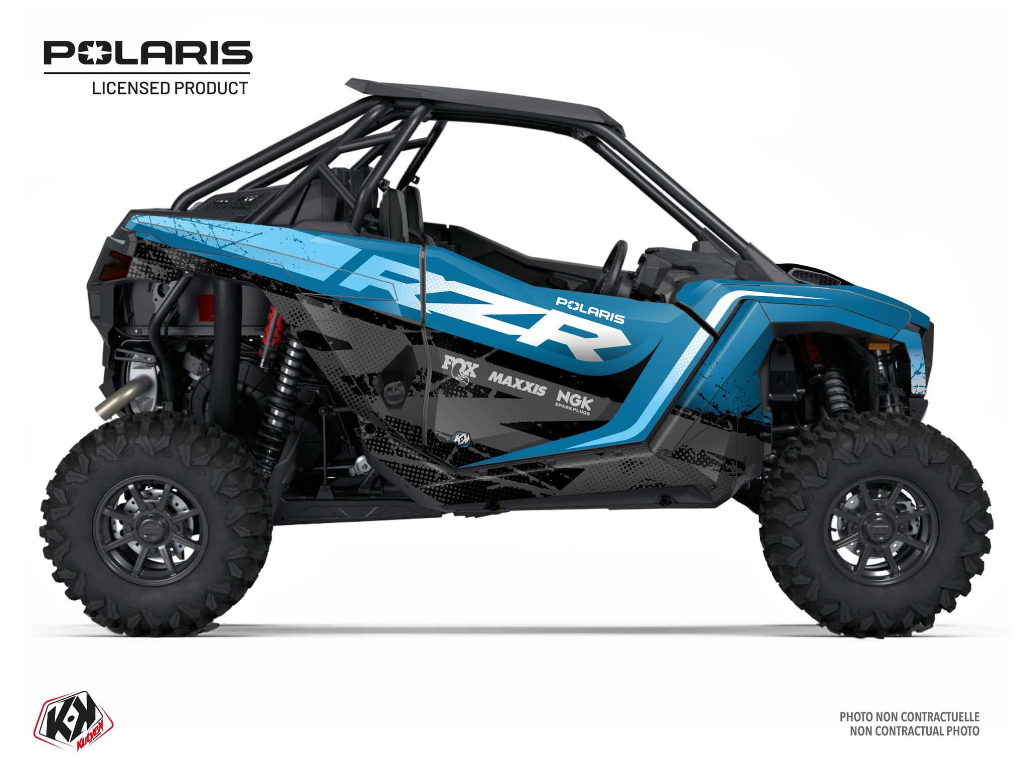 kit déco soleno bleu ssv polaris rzr pro r ultimate