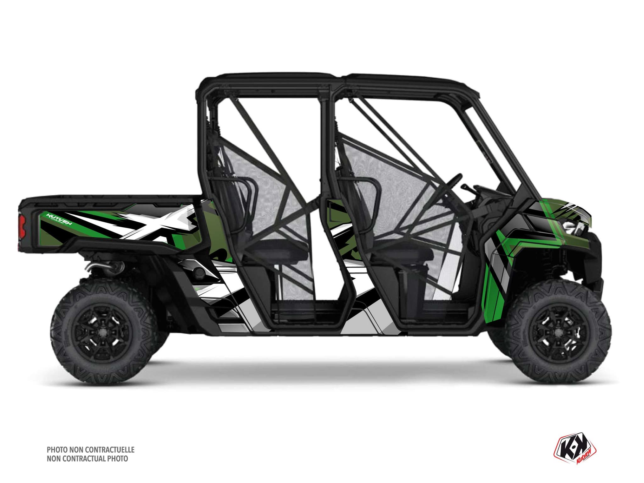 Kit graphique SSV CAN-AM DEFENDER MAX SPEAR Vert