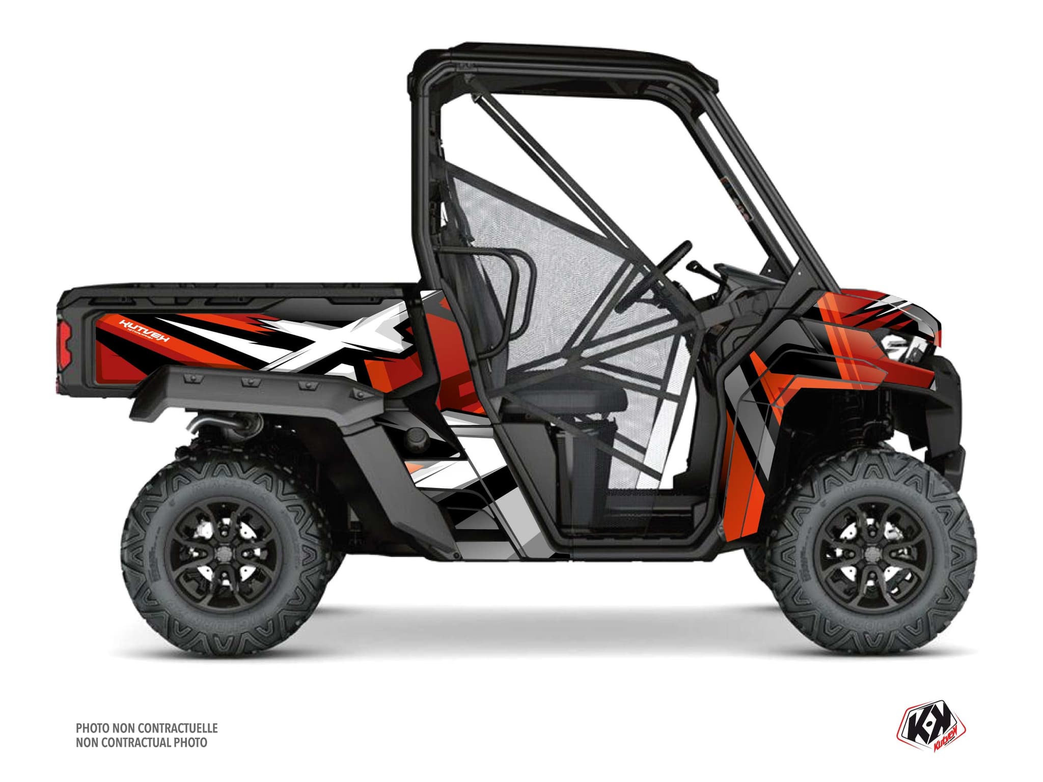 Kit graphique SSV CAN-AM DEFENDER SPEAR Rouge